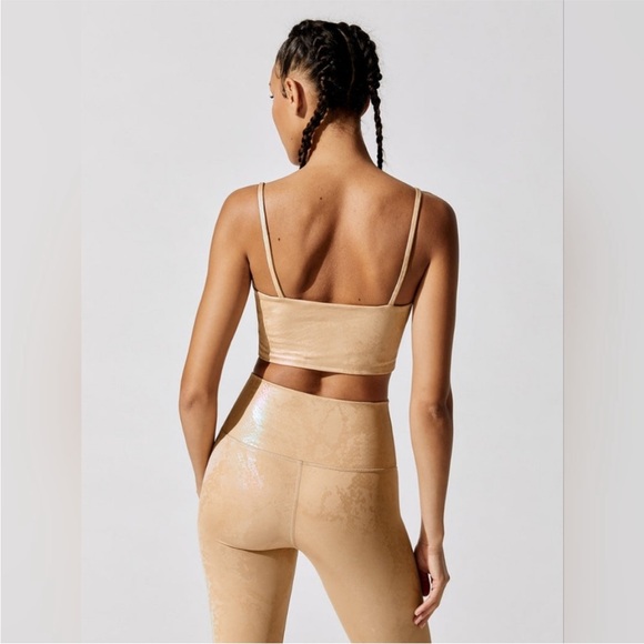 Carbon38 Women’s Metallic Snake Cami Sz S - Picture 3 of 10